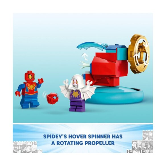 LEGO Marvel Spidey vs. Green Goblin, Super Hero Toy with Green Goblin Figure, Ma - Picture 4 of 6